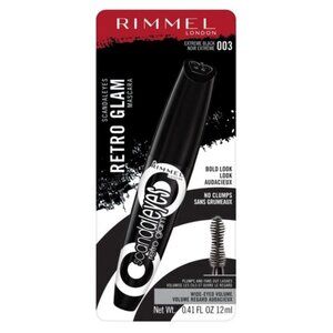 Rimmel London Scandaleyes Retro Glam 001 Black Mascara 12ml